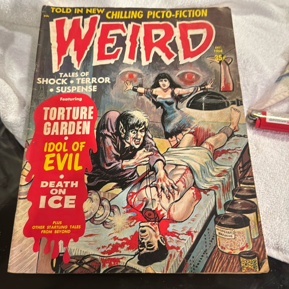 DECEMBER 1968 WEIRD MAGAZINE
